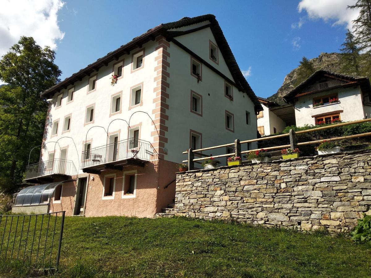 Apartmán Casa Sonnenberg Bosco Gurin Exteriér fotografie